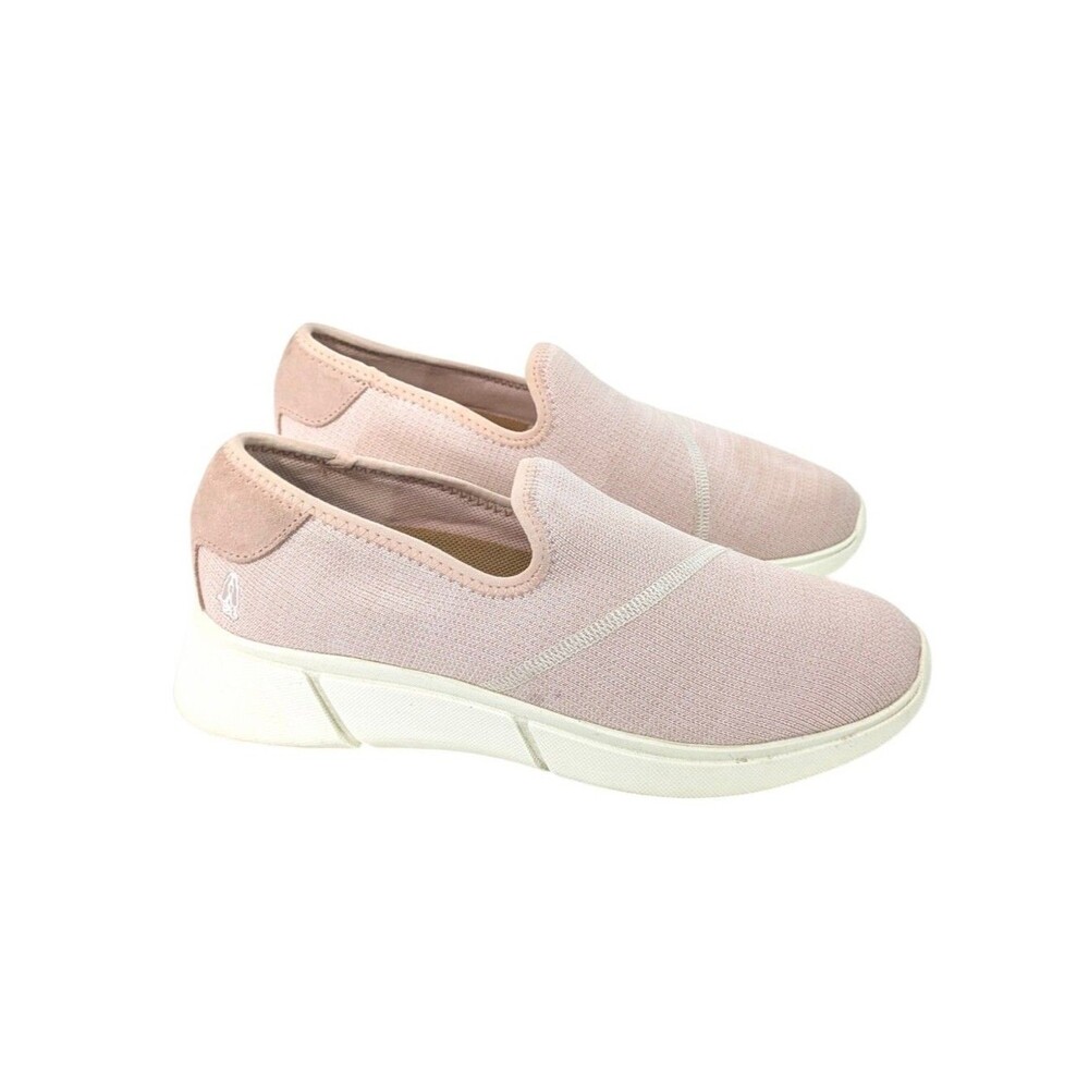 Hush Puppies Bounce Makenna Light Pink Slip On Loafers - Size 8 Womens Sneakers